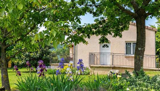 ombrebleuedufiguier-gîte-tournesols-entrée - Grande