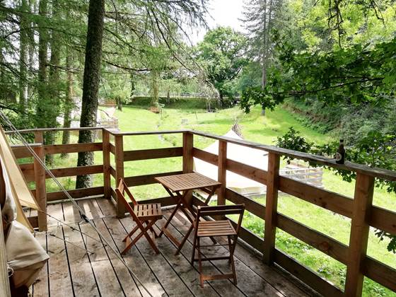 kabaneko tente lodge perchée