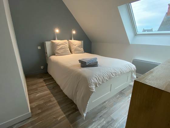 Residence des 3 îles_Etables-sur-mer_Manhattan_Lit 140 cm