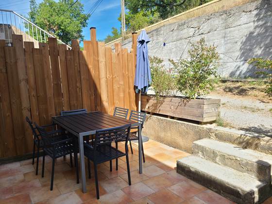 Les gîtes de Moussan - Montbrun Les Bains - coin salon gîte 2