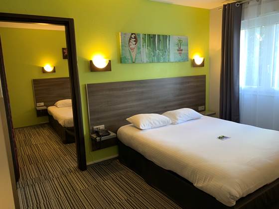 Chambres communicantes 5 personnes