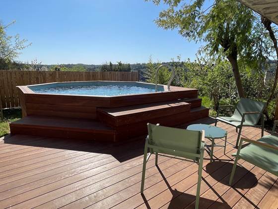 piscine privative-maison anemone-sarlat