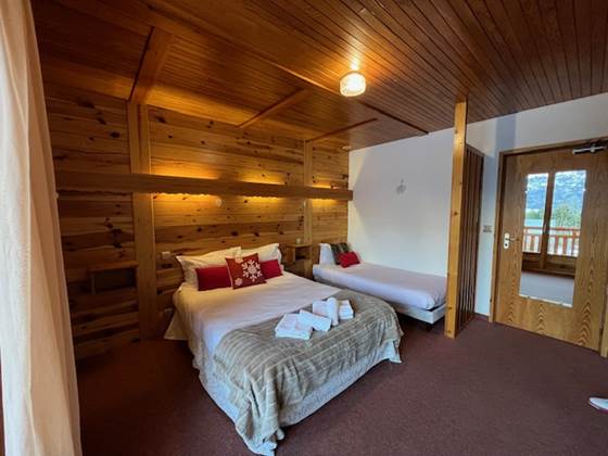 chambre triple balcon