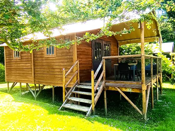 Cabane Africa - Vue sur une cabane