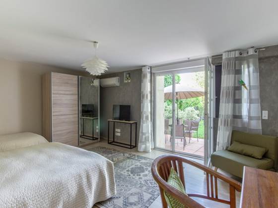 chambre Côté Jardin