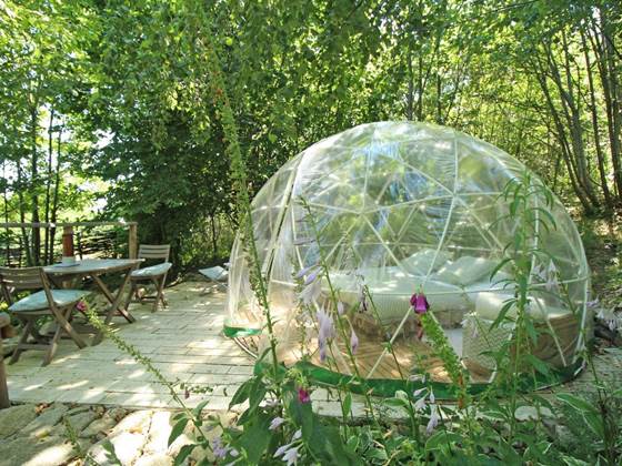 Les bois de Saint-Auvent, la bulle