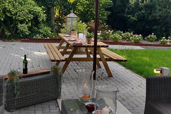 L'aménagement de la terrasse
