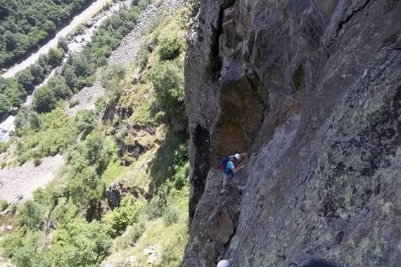 Via-ferrata Coumély