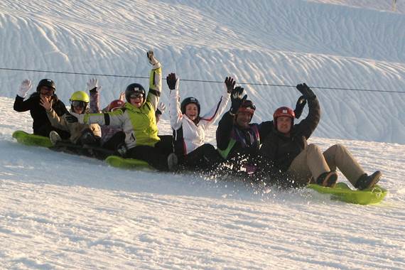 Descente en famille