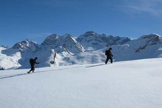 Randonnée à raquettes au Lary de Gavarnie