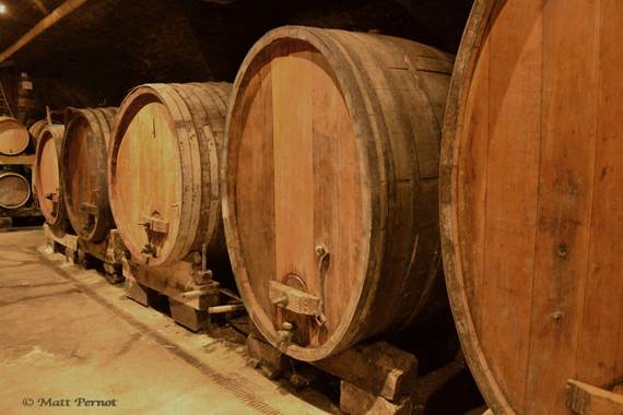 Foudres de tailles variables