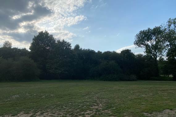 Terrain arrie`re