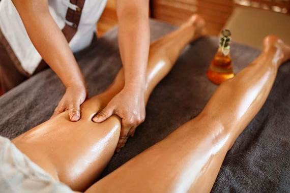 massage jambes