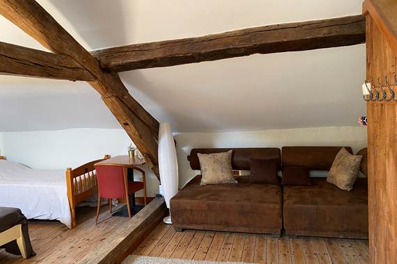 Photo de la Chambre Champagne - Chambres d'hôtes La Grange Richard à Dinsac