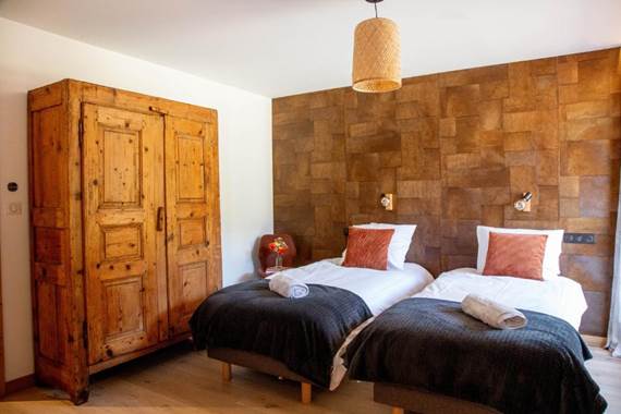 CHALET HOLTANNA - Chambre 2 - Lits jumelables