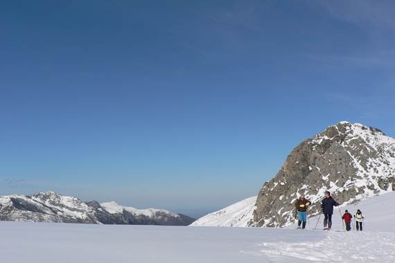 Randonnée à raquettes en Val d'Azun