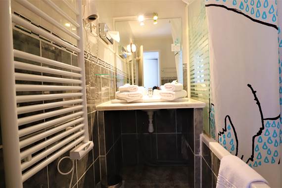 Douche sur baignoire