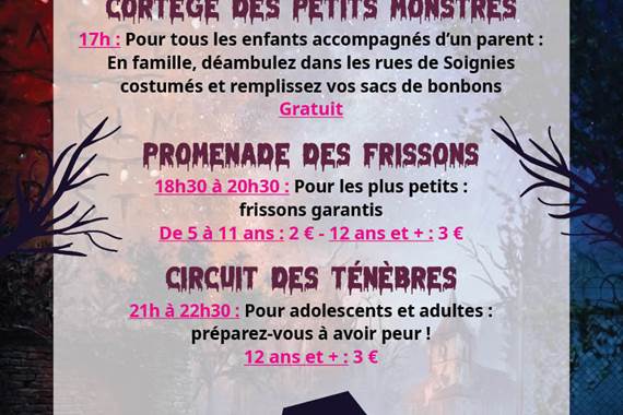 programme Halloween 2026