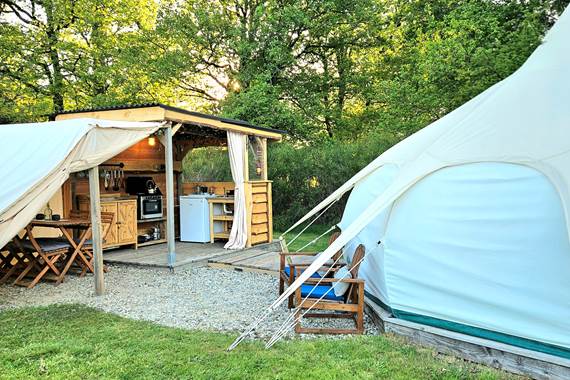Le Ranch- Lotus Belle tipi exterior