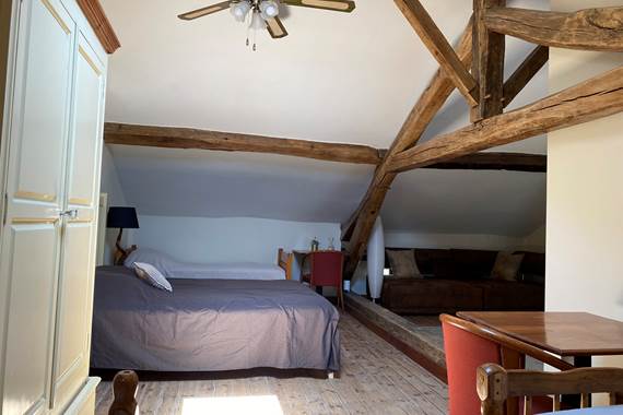 Photo de la Chambre Champagne - Chambres d'hôtes La Grange Richard à Dinsac