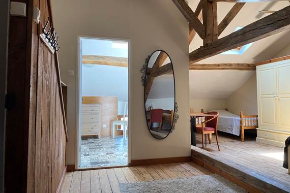 Photo de la Chambre Champagne - Chambres d'hôtes La Grange Richard à Dinsac