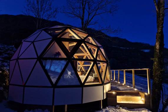 Bulle neige hiver