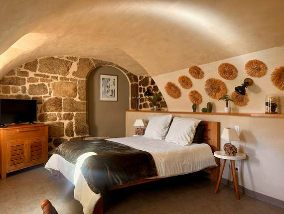 la calade chambres d'hotes et espace bien être ardèche chambre chanvre