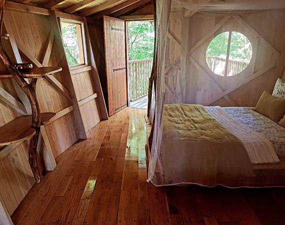 cabane dans les arbres