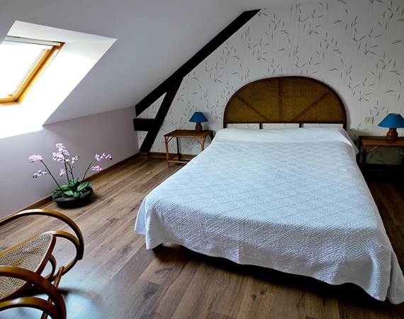 chambre d'hotes pour 2 à 4 personnes à la ferme La Gautraie Saint-James Normandie