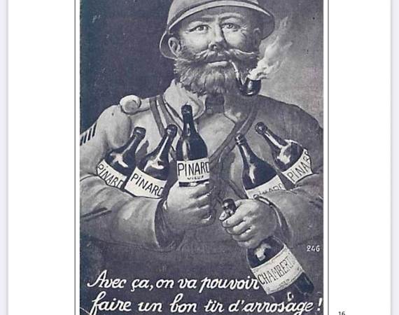 publicité pour les poilus