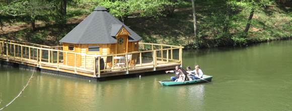 Cabane flottante Libellule