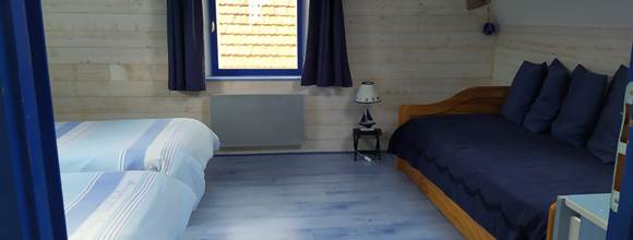 Appartement Oléron - chambre - Domaine de la Vergnolle