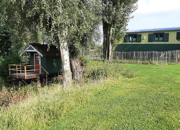 Roulotte les Mésanges et Cabane du pêcheur