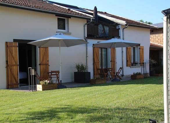 une terrasse pour chaque chambre