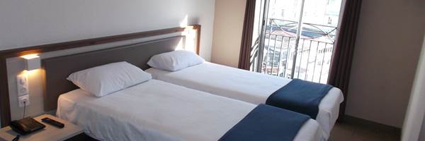 vue de la chambre avec la nouvelle literie