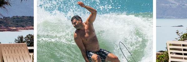 Sagone, le surf en Corse