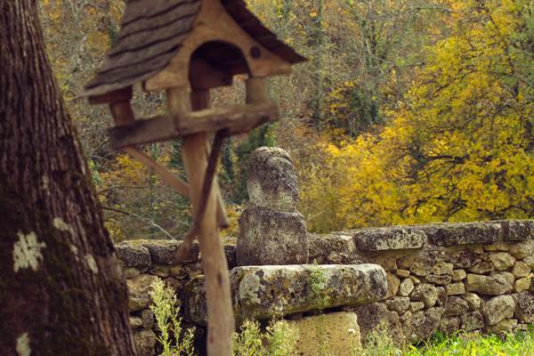 Façade de la Grande Maison Côté Cour: fenêtre de la cuisine.