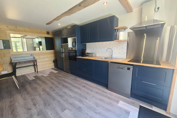 pièce de vie - gîte 7 - Moussan