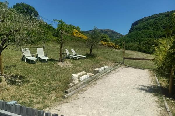 Les gîtes de Moussan - terrain de pétanque