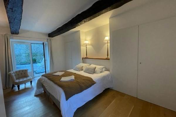 Belles de Bretagne- location maison de charme chambre vue terrasse