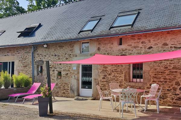 terrasse domaine de kerizel maison d'hôtes bien être morbihan bretagne séjour repos détente sommeil anti stress burn out cure ayurvédique