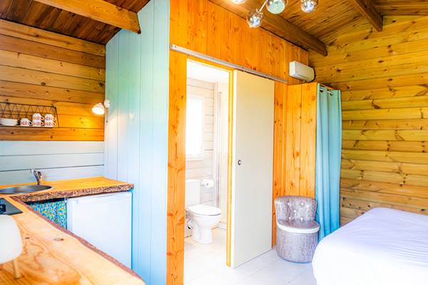 Cuisine, salle d'eau, Cabane Duo