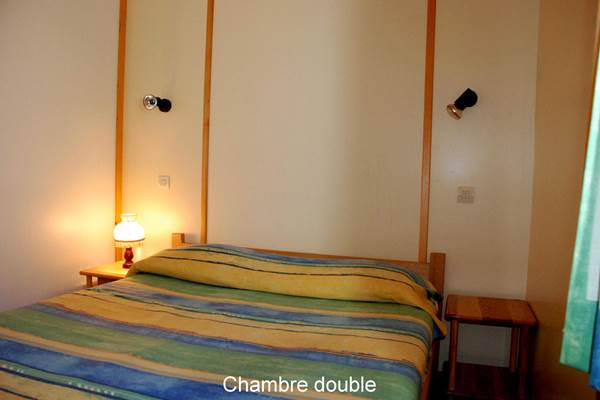 Les Chalets de la Margeride: Chambre double