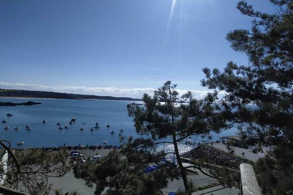 Au dessus du port d'Erquy