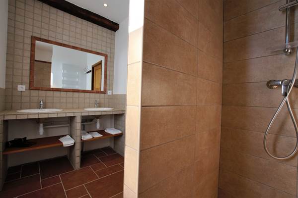 Douche à l'italienne