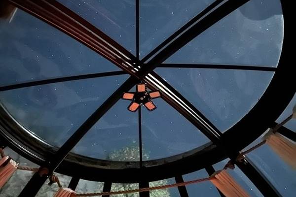 La bulle "Une parenthèse enchantée" : expérience unique sous les étoiles.