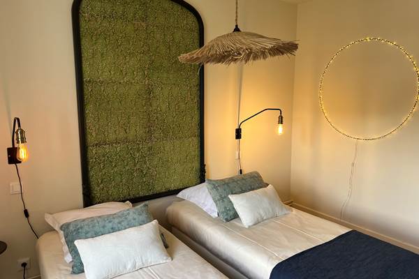 Le 68 - Chambre 2 lits avec TV connectée