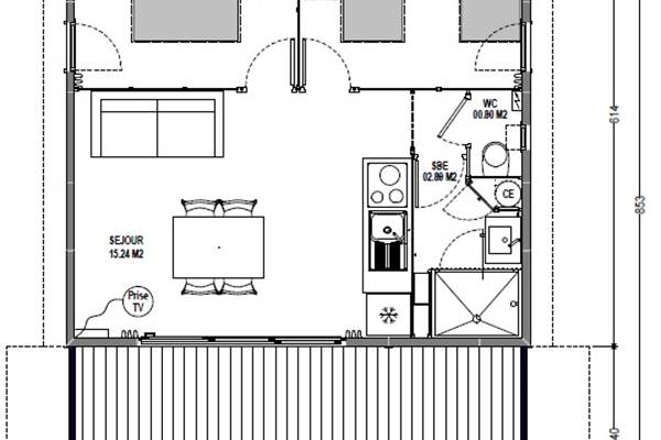Chalet Baobab - Plan