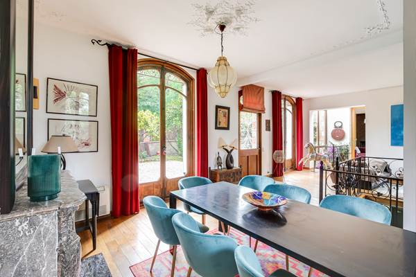 le salon-salle à manger