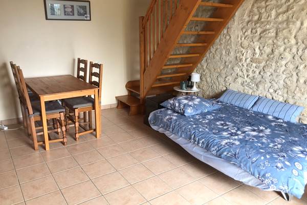 Chapiteau séjour avec lit canapé